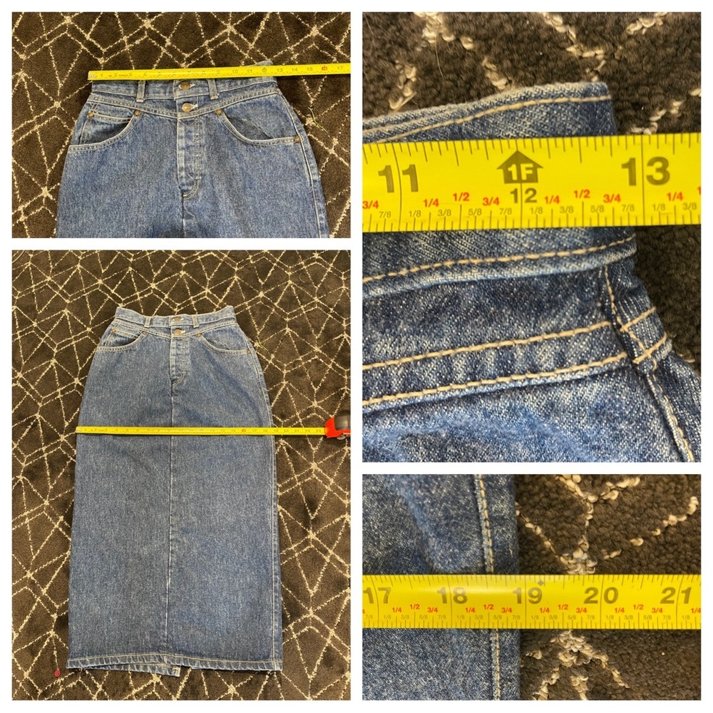 Vintage Levi’s denim jean skirt - Picture 8 of 9